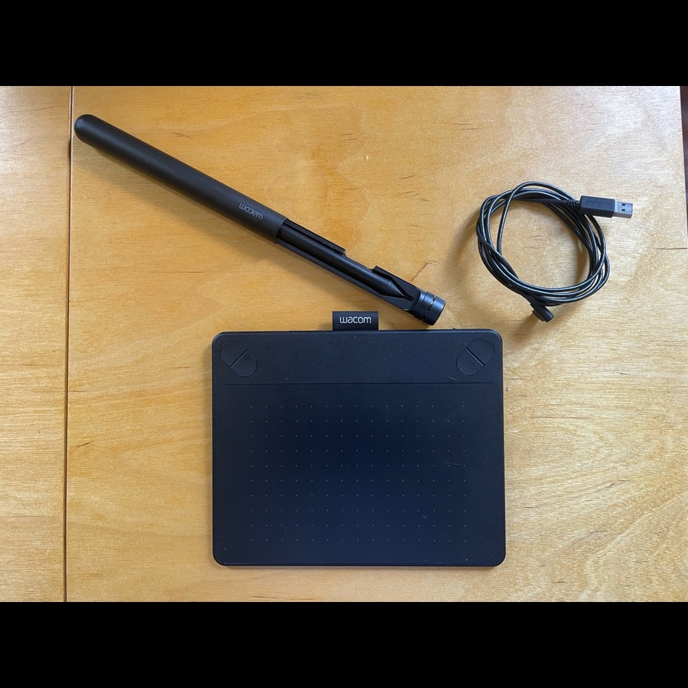 Wacom intuos pen and touch tablet